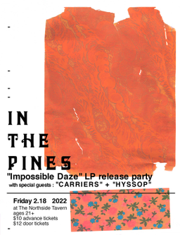 impossible daze release show poster